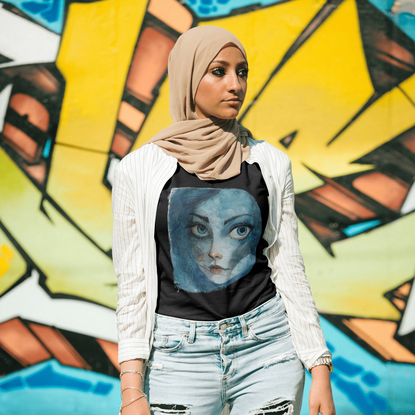 T-SHIRT FEMME 100% COTON BIO, Misspopote