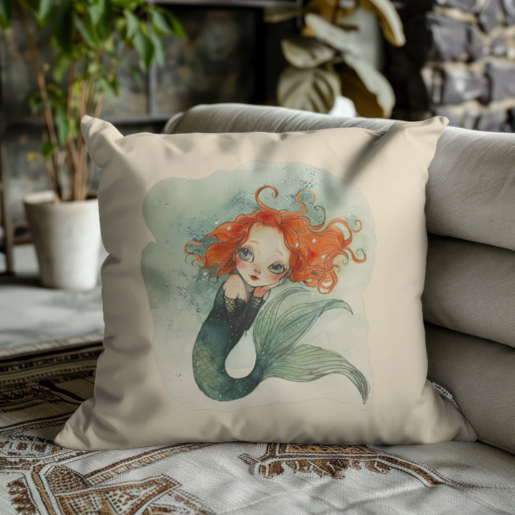 HOUSSE DE COUSSIN, Misspopote Mermaid
