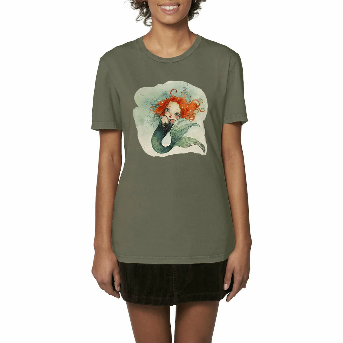 T-SHIRT Unisexe VINTAGE, Misspopote - Mermaid