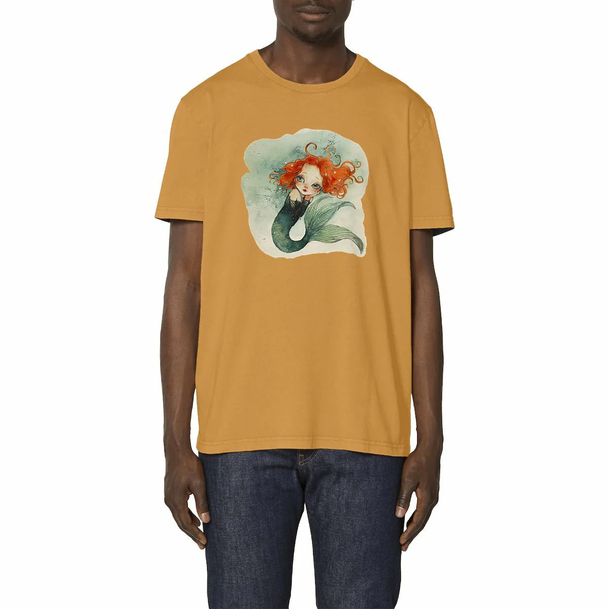 T-SHIRT Unisexe VINTAGE, Misspopote - Mermaid