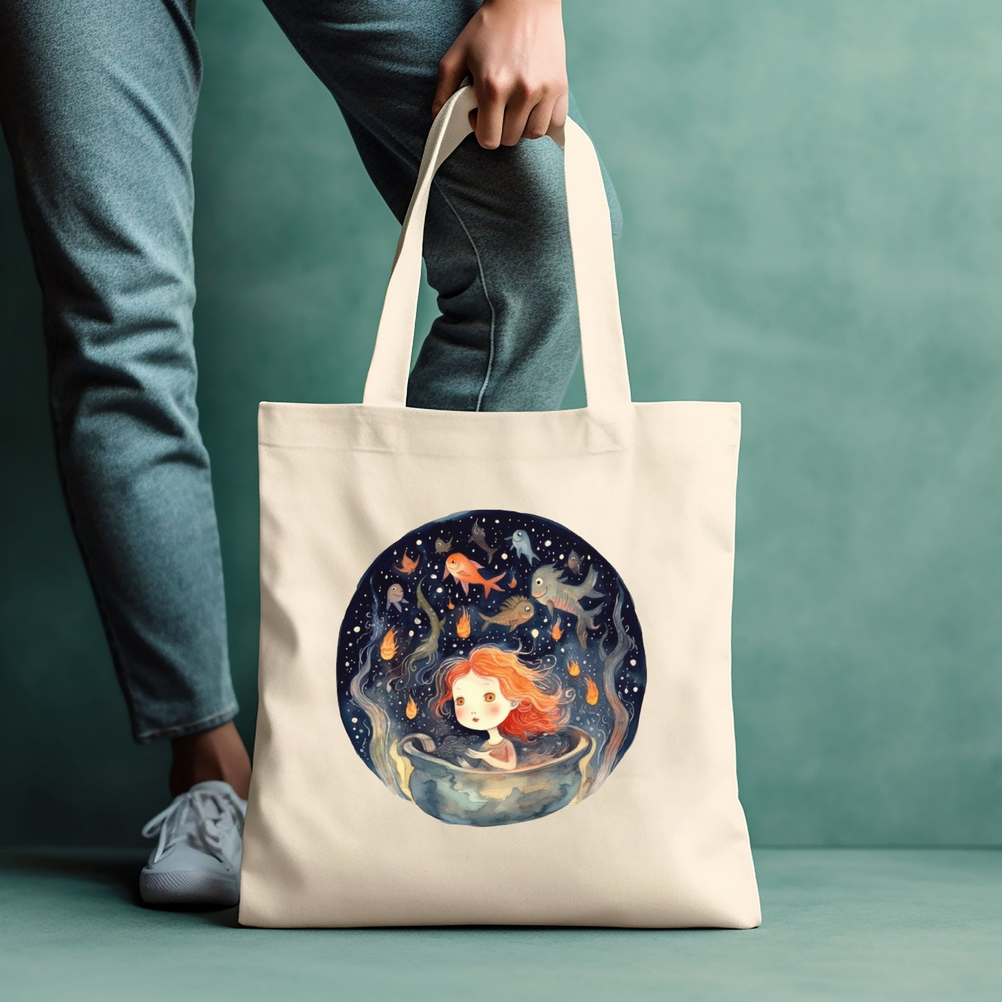 TOTEBAG Léger 100% COTON BIO, Misspopote