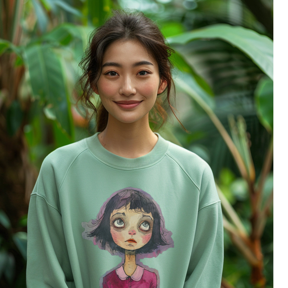 SWEAT-Shirt UNISEXE 100% COTON BIO, Misspopote