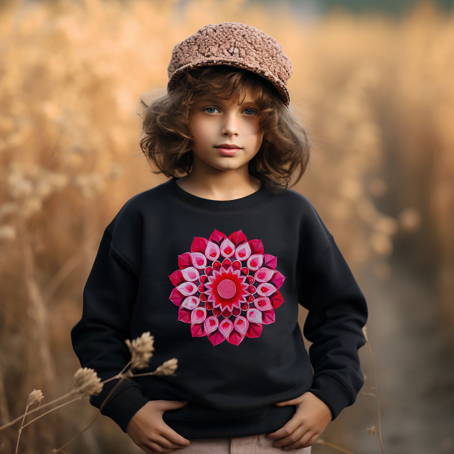 SWEAT-Shirt ENFANT Léger en COTON BIO, Spring Chic