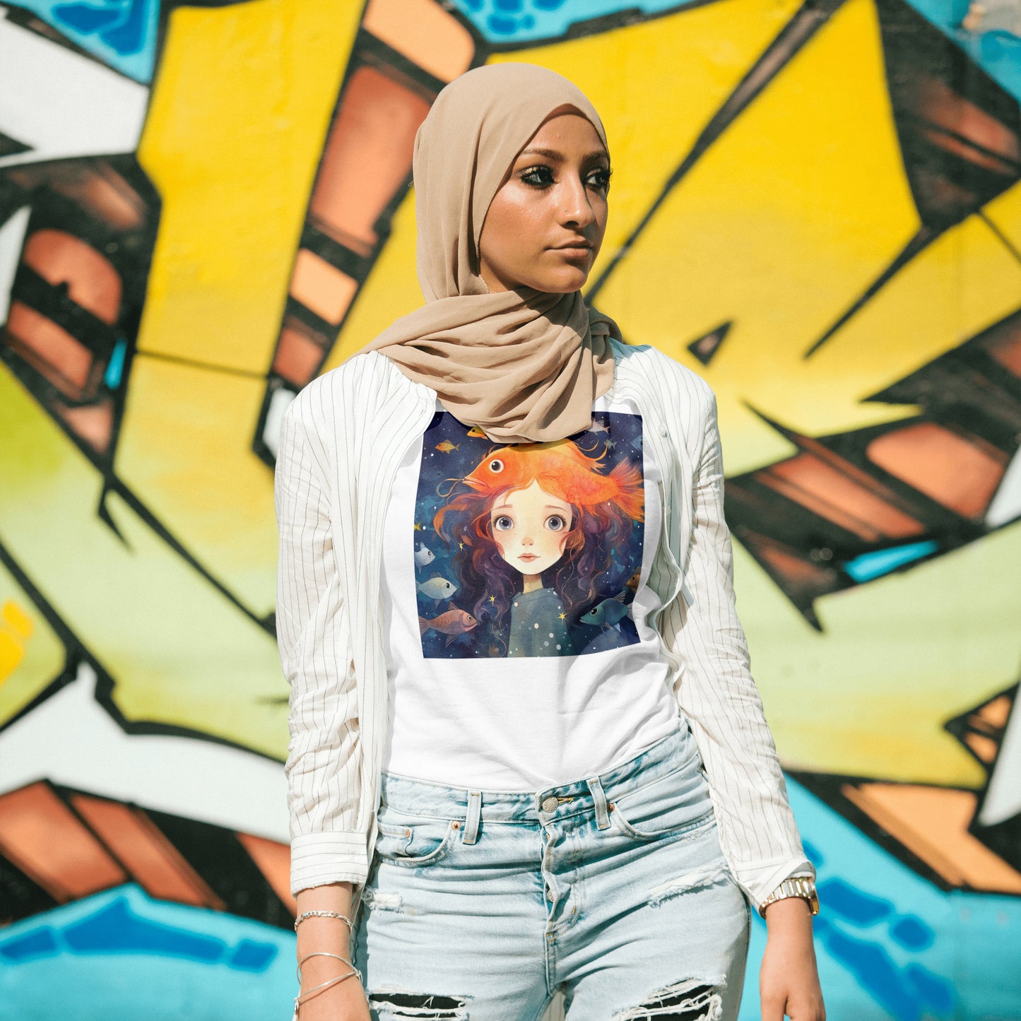 T-SHIRT FEMME 100% COTON BIO, Misspopote