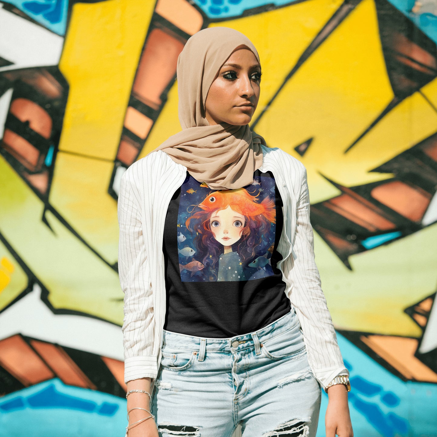 T-SHIRT FEMME 100% COTON BIO, Misspopote