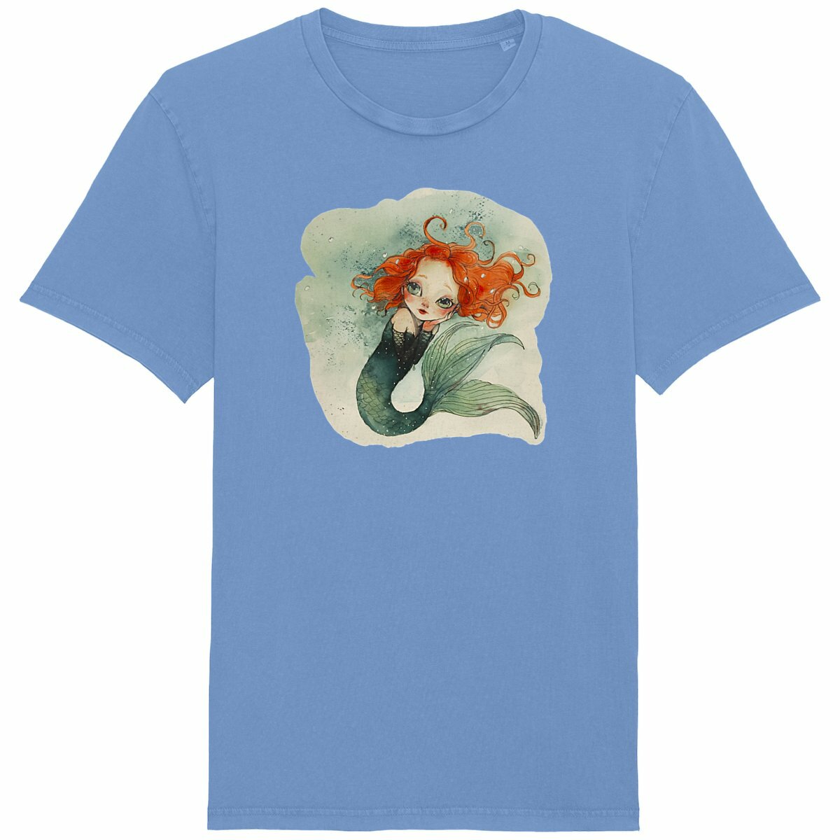 T-SHIRT Unisexe VINTAGE, Misspopote - Mermaid