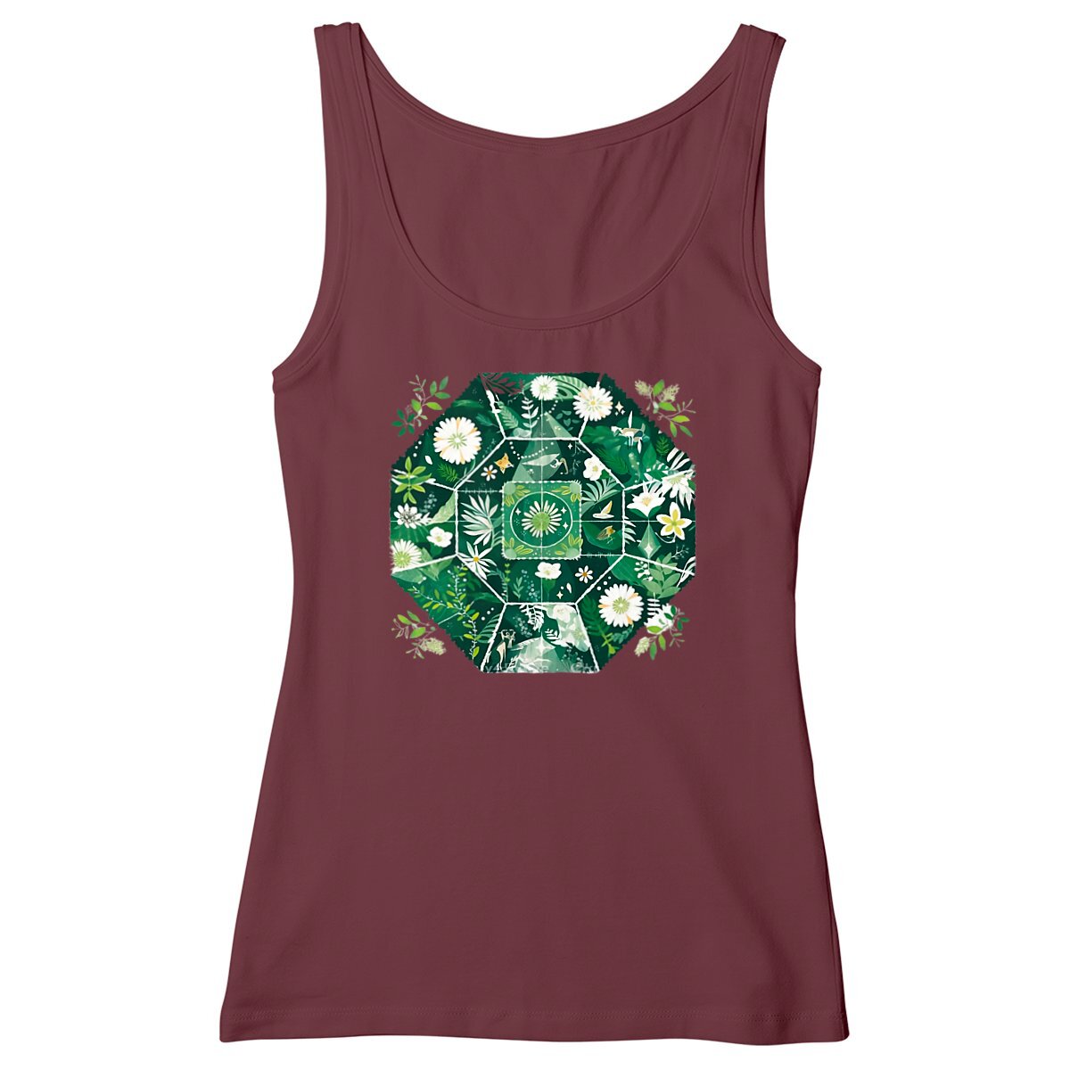 DEBARDEUR FEMME Cintré 100% COTON BIO, Spring Chic