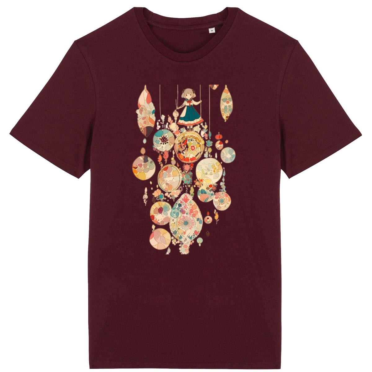 T-SHIRT UNISEXE Léger 100% COTON BIO, Spring Chic - Gling Gling