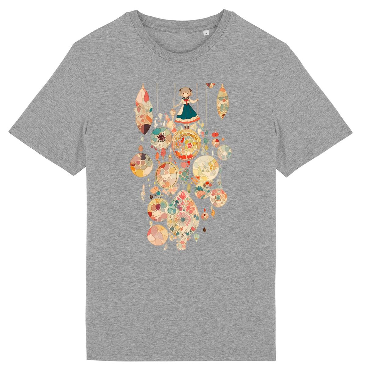 T-SHIRT UNISEXE Léger 100% COTON BIO, Spring Chic - Gling Gling