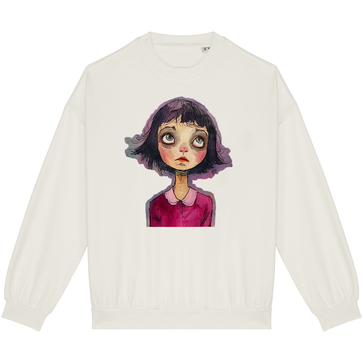 SWEAT-Shirt UNISEXE 100% COTON BIO, Misspopote