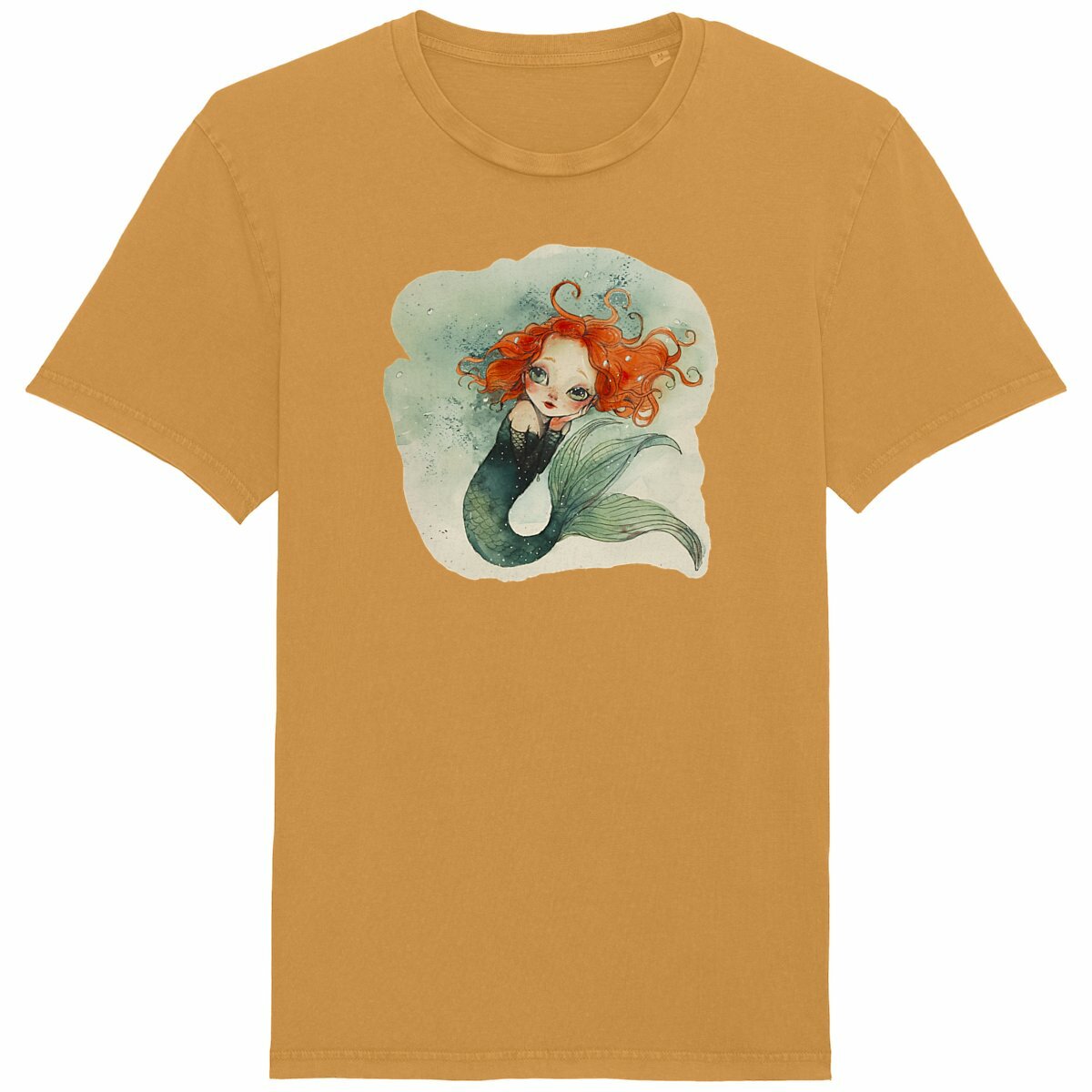 T-SHIRT Unisexe VINTAGE, Misspopote - Mermaid
