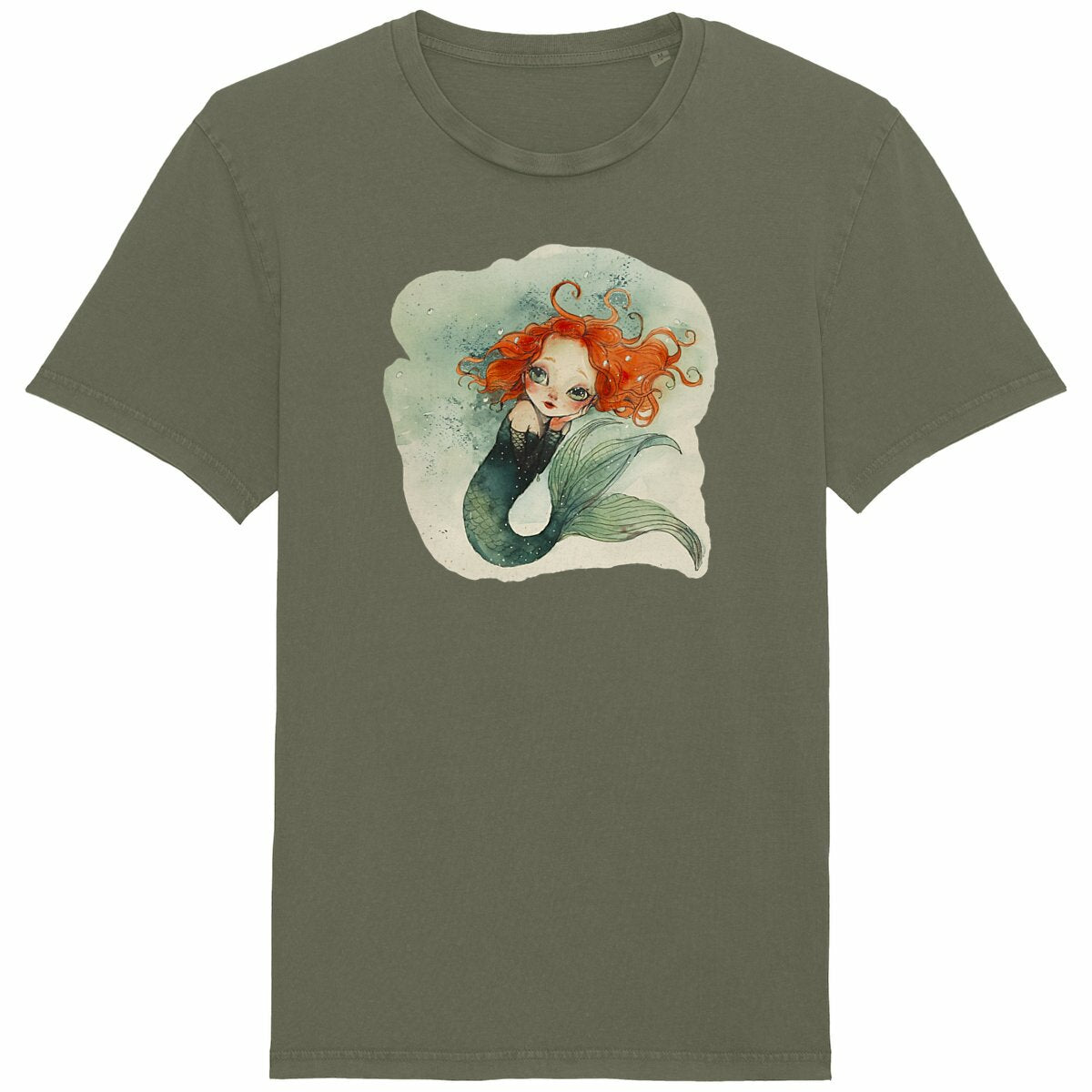 T-SHIRT Unisexe VINTAGE, Misspopote - Mermaid