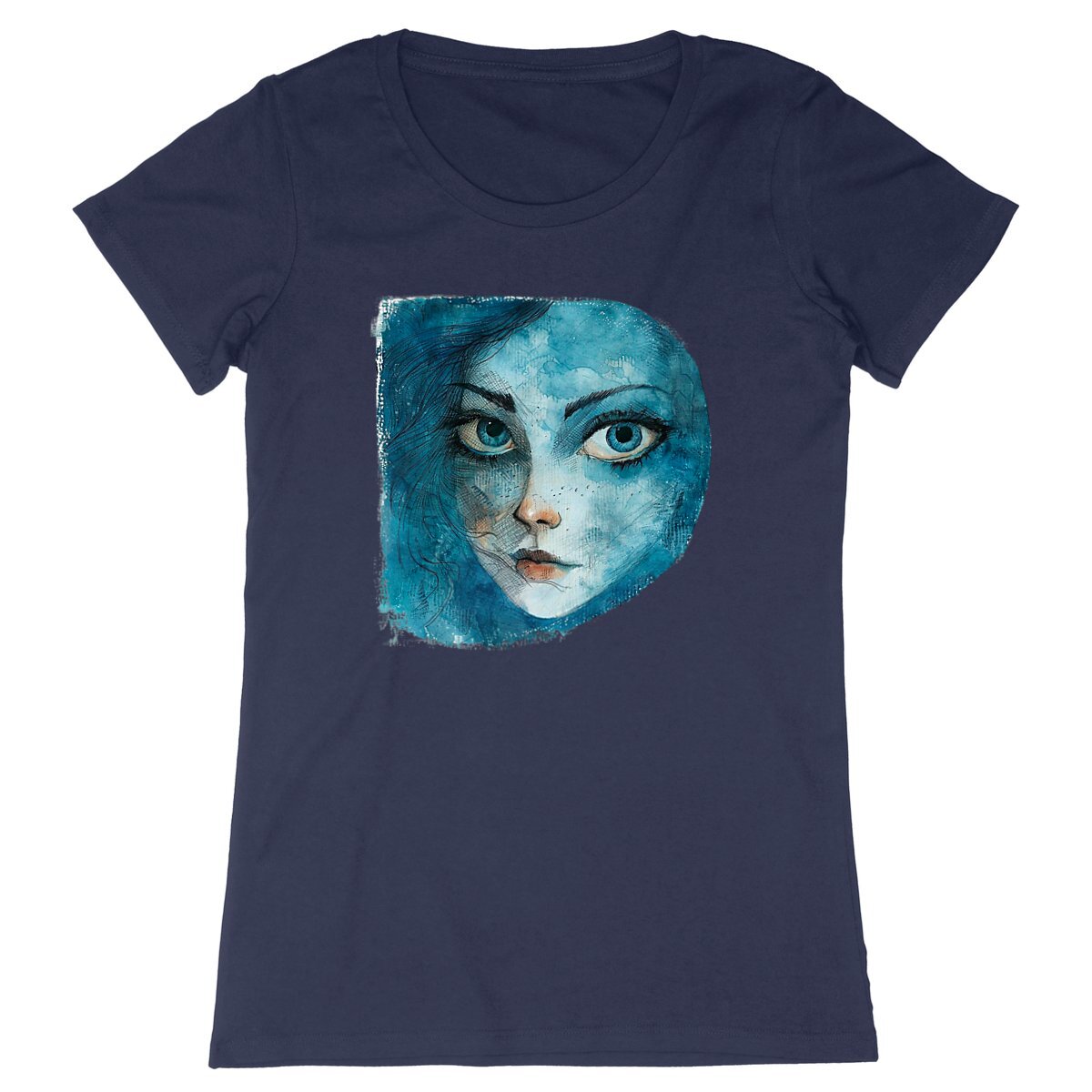 T-SHIRT FEMME 100% COTON BIO, Misspopote