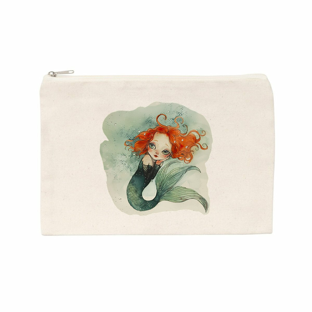 POCHETTE 100% COTON RECYCLÉ, Misspopote Mermaid