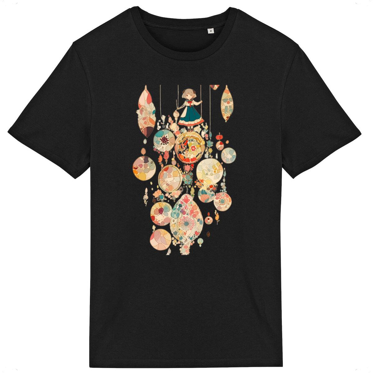 T-SHIRT UNISEXE Léger 100% COTON BIO, Spring Chic - Gling Gling