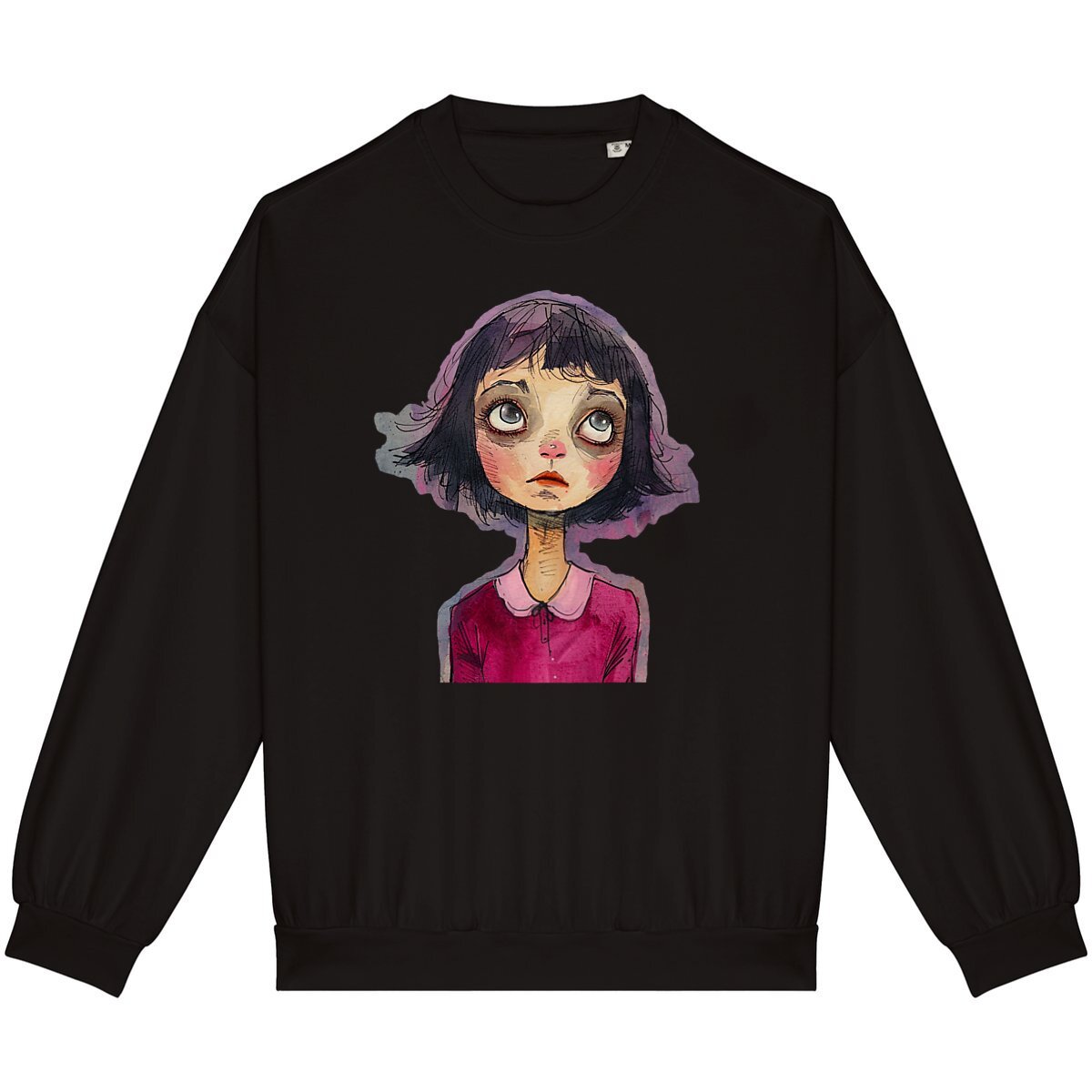 SWEAT-Shirt UNISEXE 100% COTON BIO, Misspopote