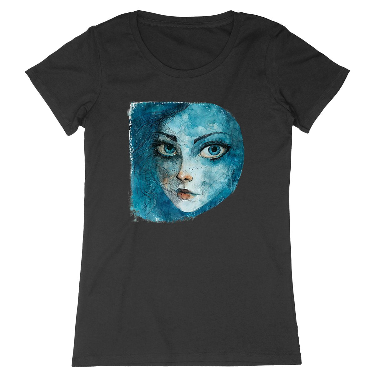 T-SHIRT FEMME 100% COTON BIO, Misspopote