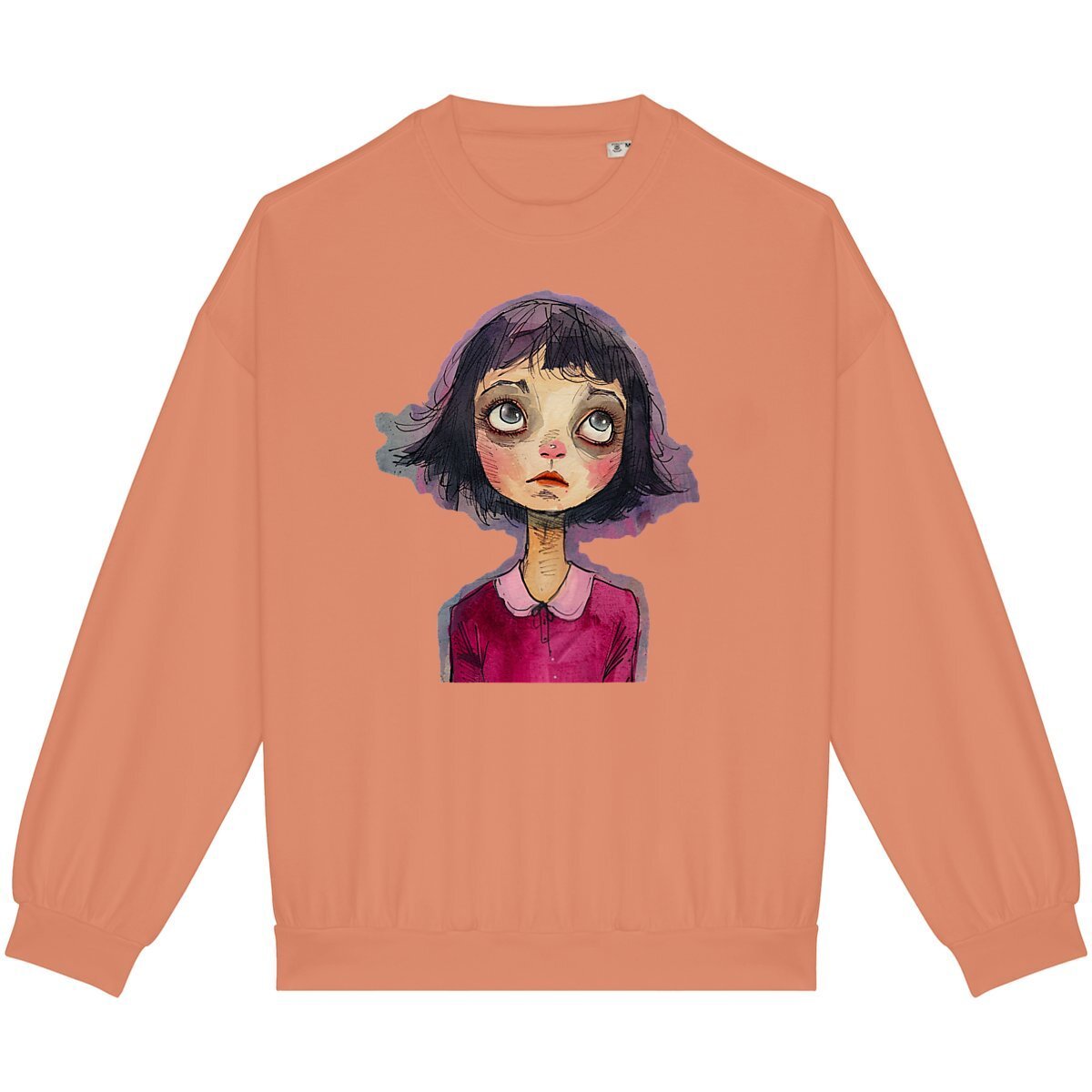 SWEAT-Shirt UNISEXE 100% COTON BIO, Misspopote