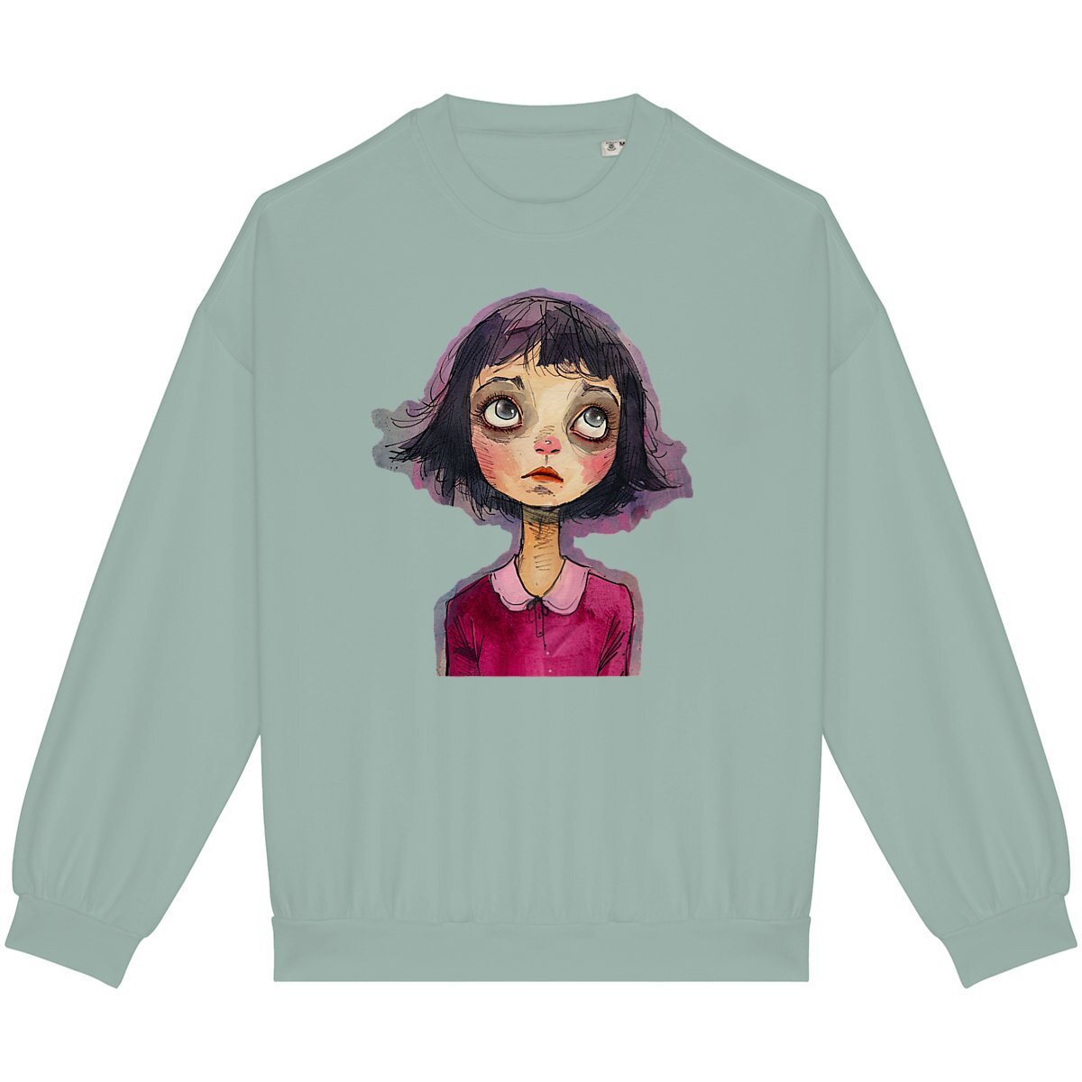 SWEAT-Shirt UNISEXE 100% COTON BIO, Misspopote