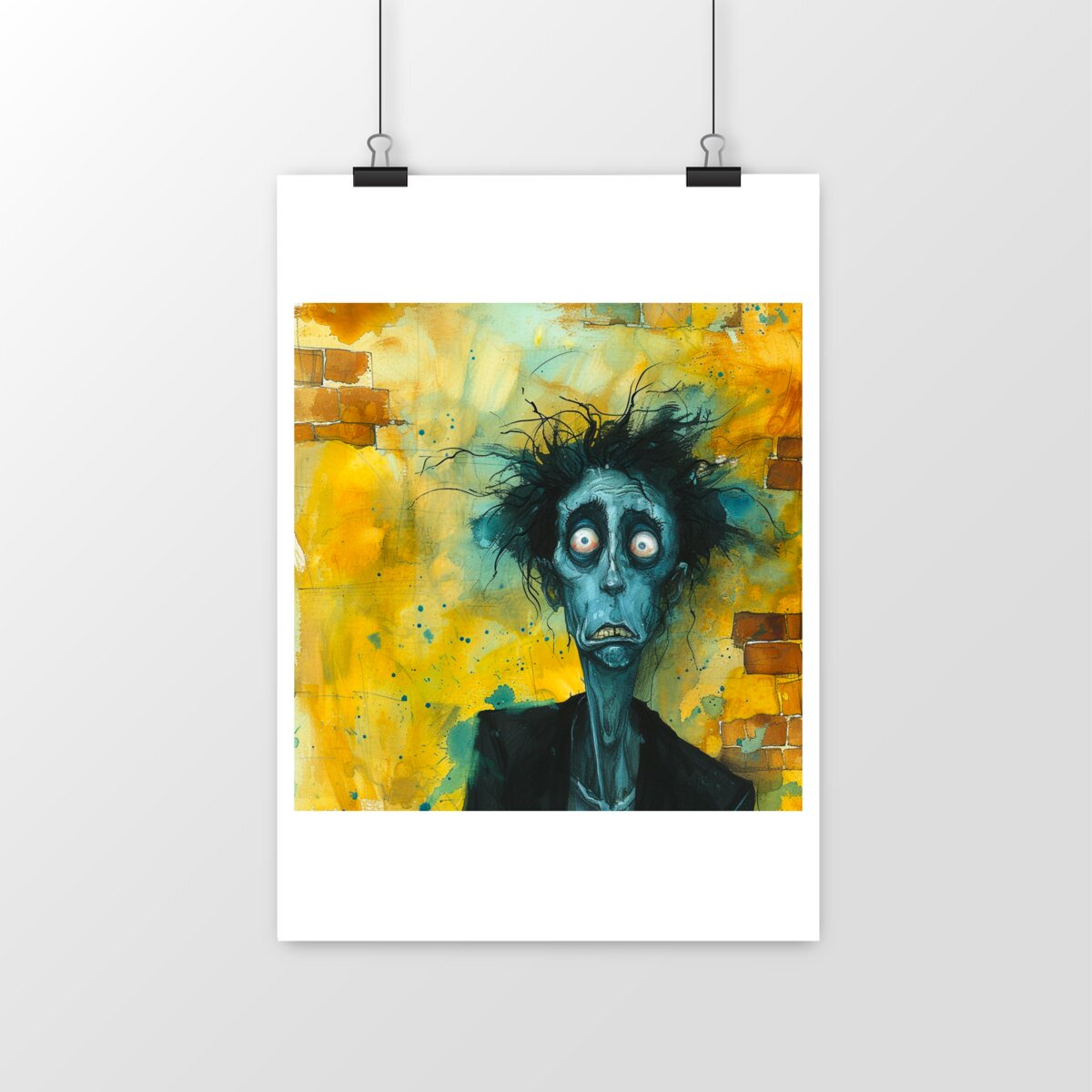 POSTER VERTICAL MAT ou SATIN, India