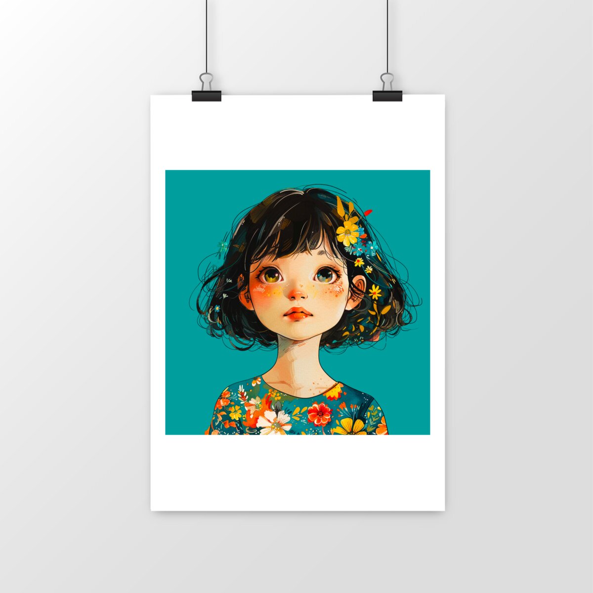 POSTER VERTICAL MAT ou SATIN, Spring Chic