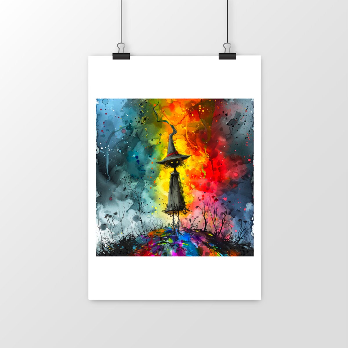 POSTER VERTICAL MAT ou SATIN, Misspopote - The Magician