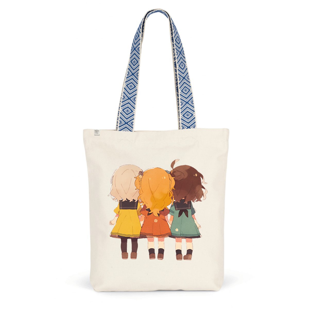 SAC en COTON RECYCLE Robuste, Cute Friends