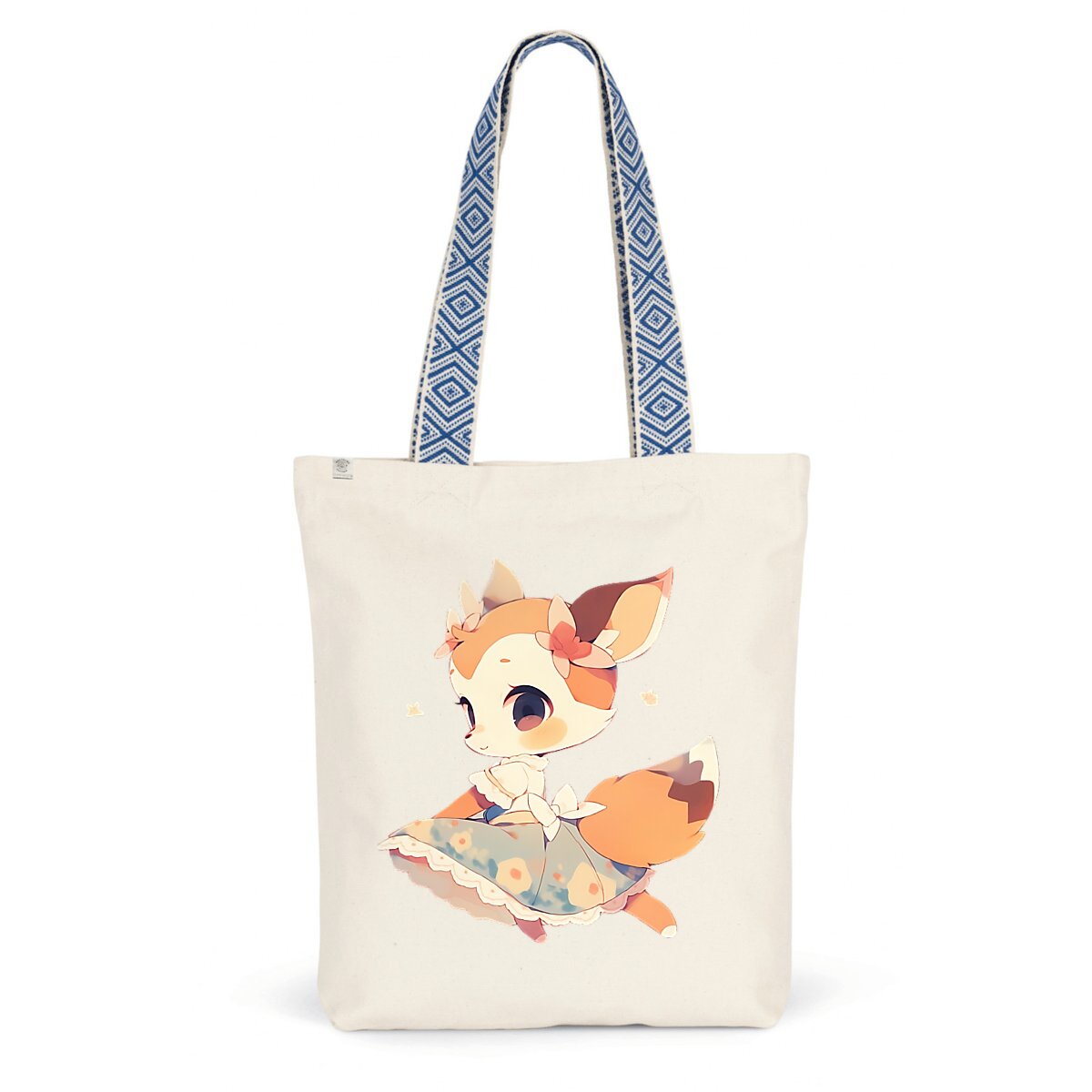 SAC EN COTON RECYCLE, Cute Bambi