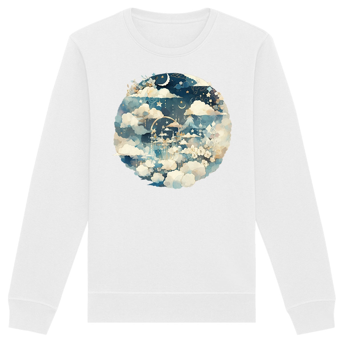 SWEAT-Shirt UNISEXE en COTON BIO, Chic Clouds