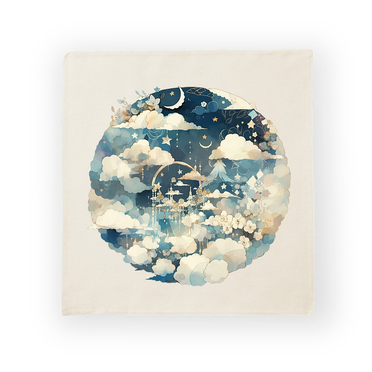HOUSSE de COUSSIN, Chic Clouds
