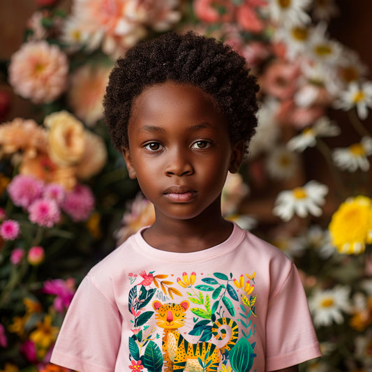 T-SHIRT ENFANT 100% COTON BIO, Spring Chic - Spring Chic - Jungle