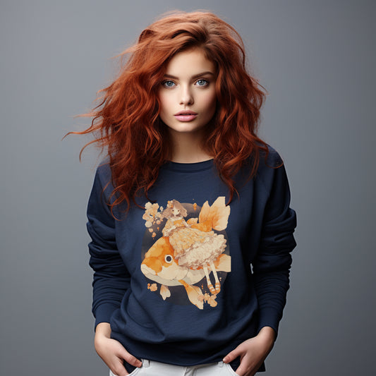 SWEAT-Shirt UNISEXE Épais en COTON BIO, Misspopote