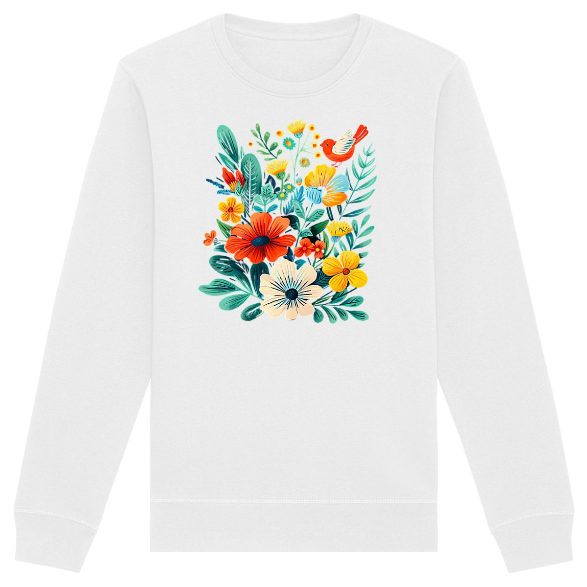 SWEAT-Shirt Léger UNISEXE en COTON BIO, Spring Chic