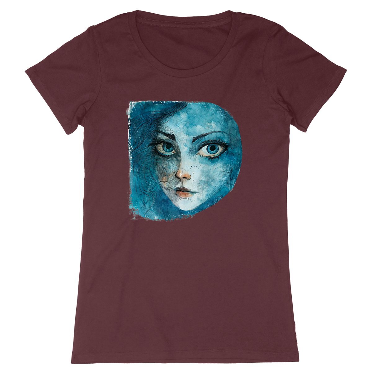 T-SHIRT FEMME 100% COTON BIO, Misspopote