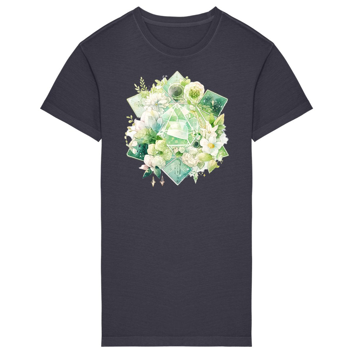 ROBE T-SHIRT 100% COTON BIO, Flower Mandala