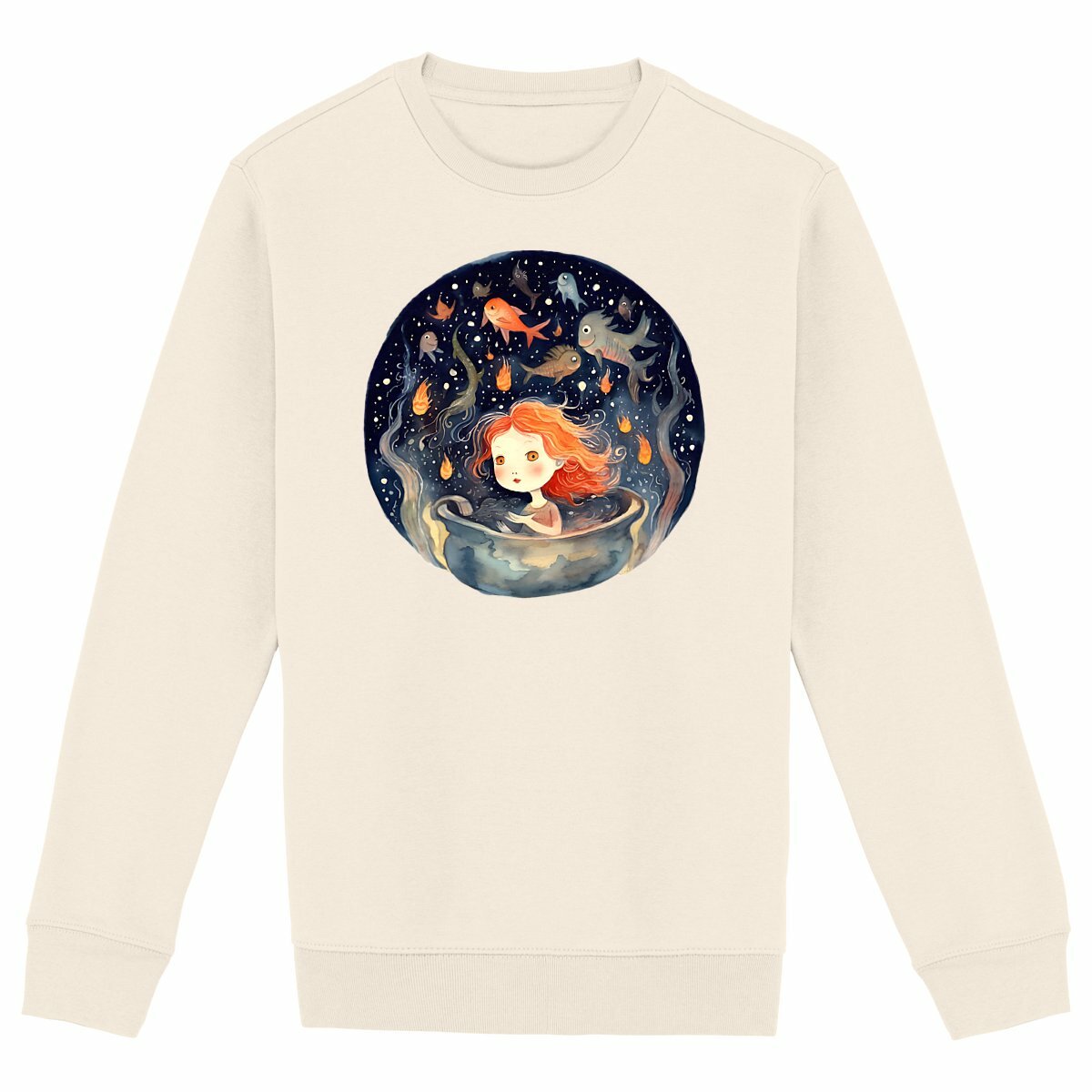 SWEAT-Shirt Épais UNISEXE EN COTON BIO, Misspopote