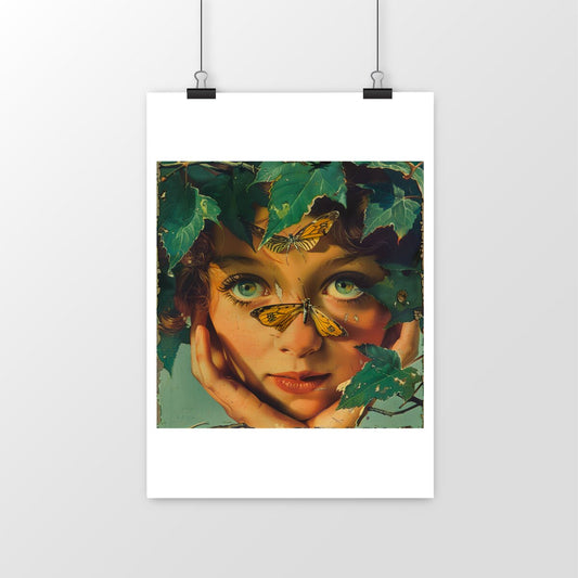 POSTER VERTICAL MAT ou SATIN, Spring Chic