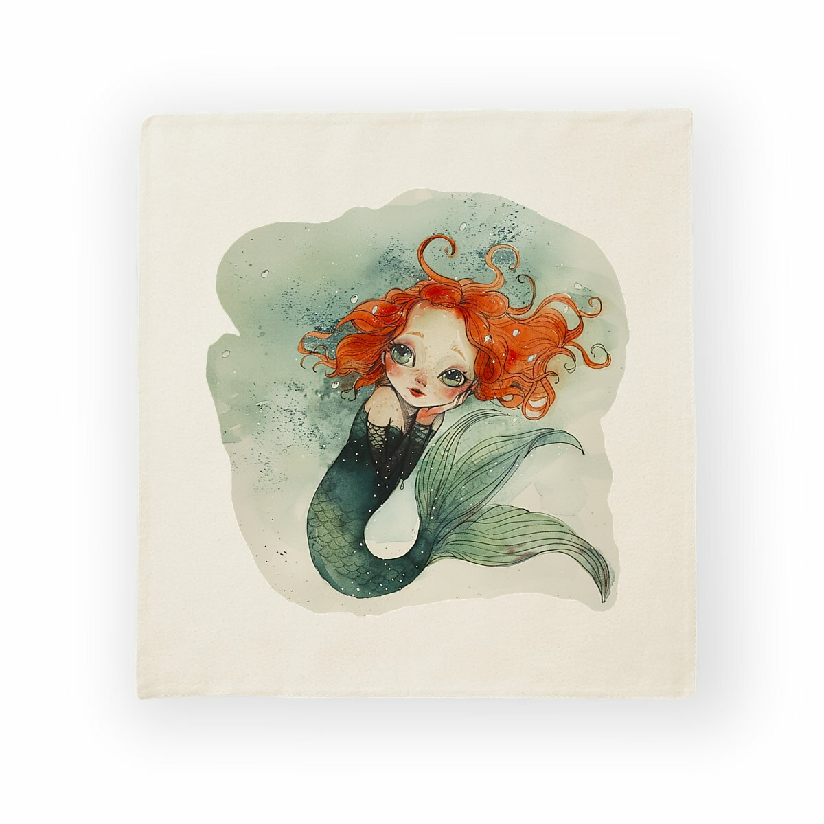 HOUSSE DE COUSSIN, Misspopote Mermaid