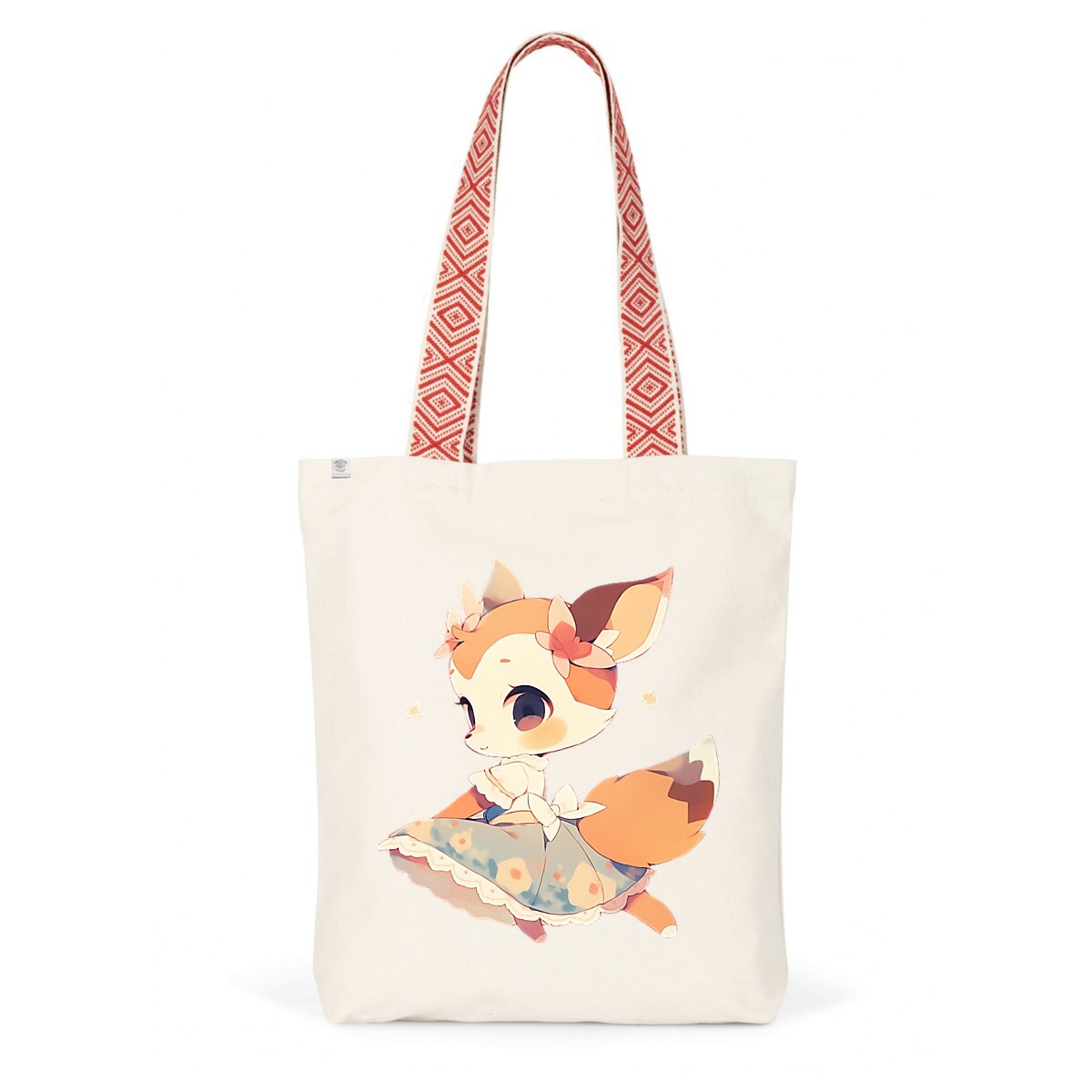 SAC EN COTON RECYCLE, Cute Bambi