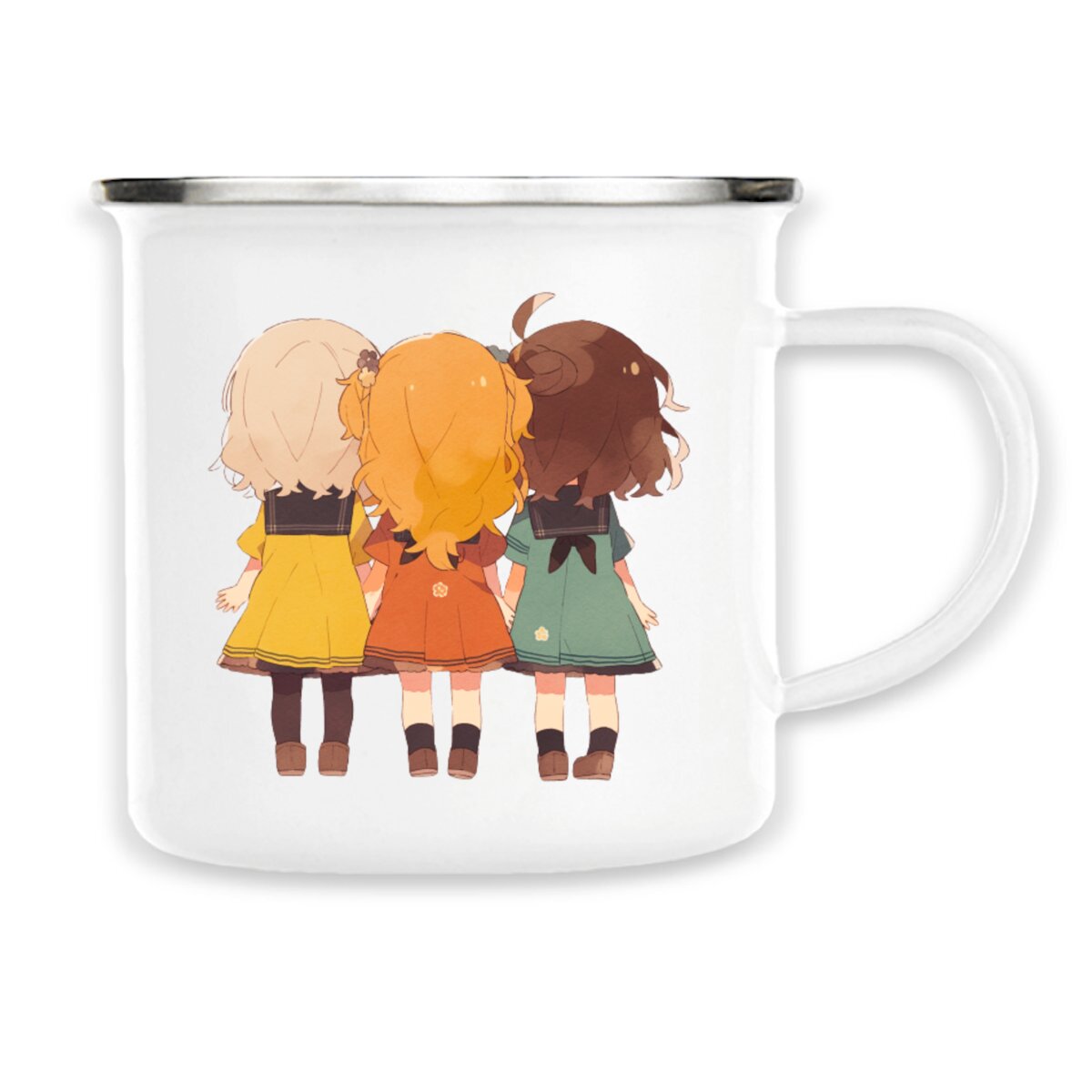 MUG en METAL, Cute Friends