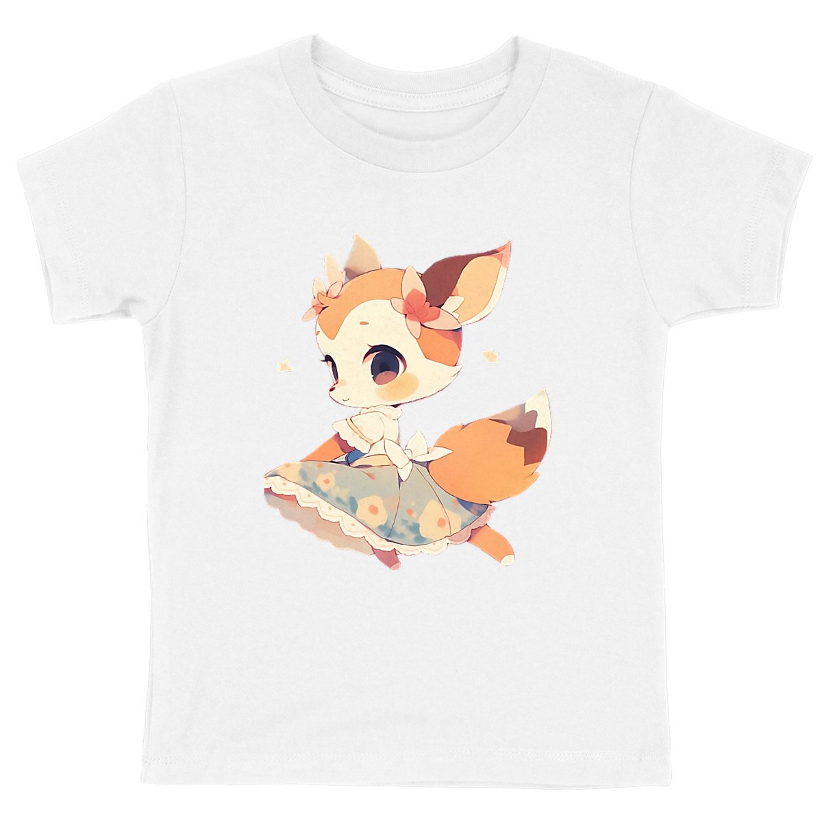 T-SHIRT ENFANT 100% COTON BIO, Cute Bambi