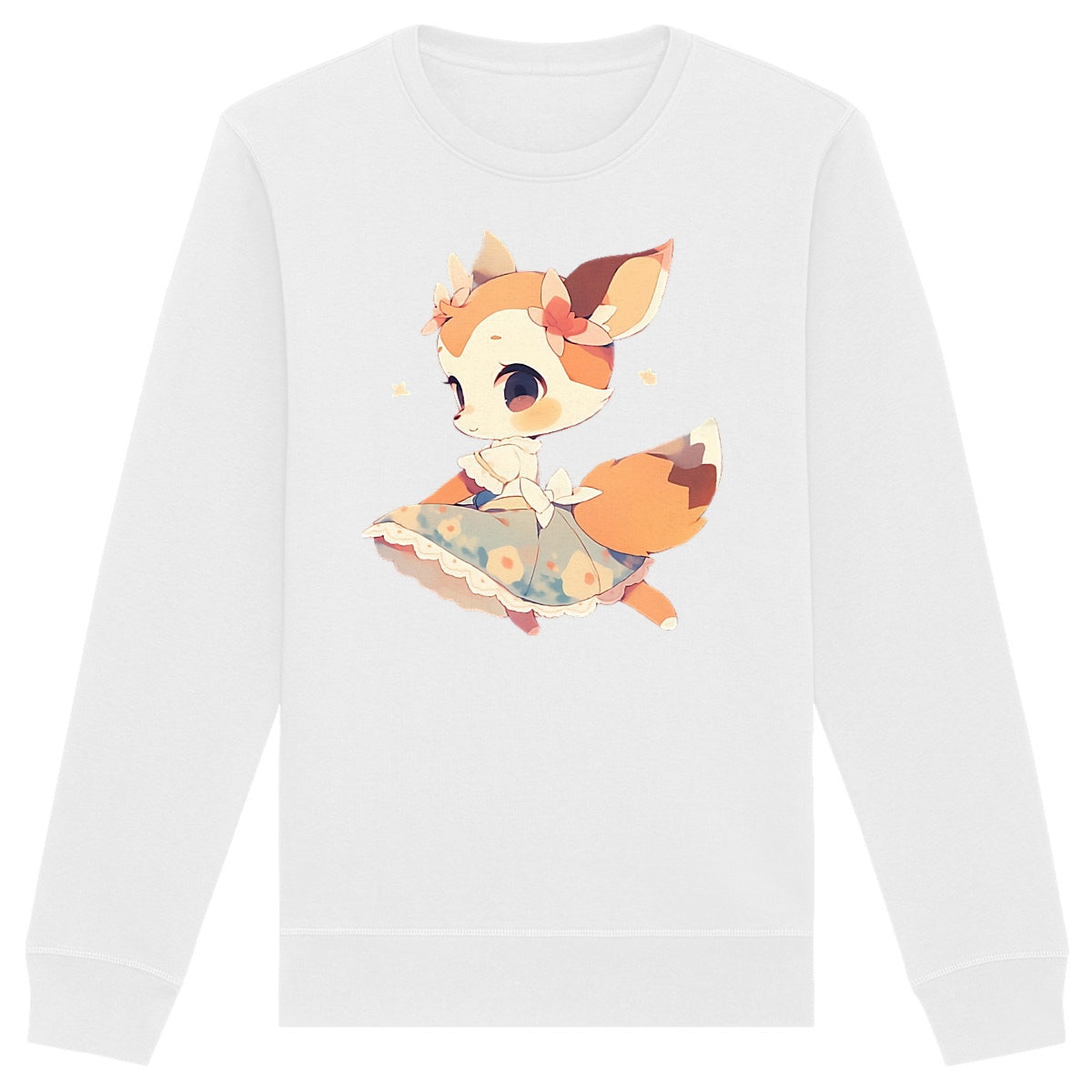 SWEAT-SHIRT UNISEXE en COTON BIO, Cute Bambi