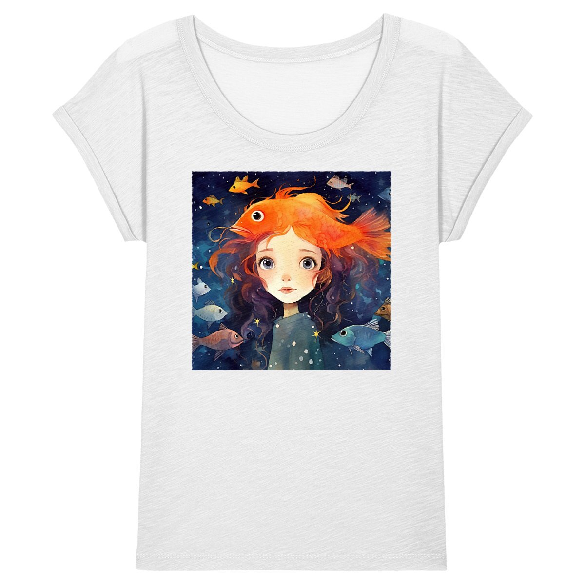T-SHIRT FEMME 100% COTON BIO, Misspopote