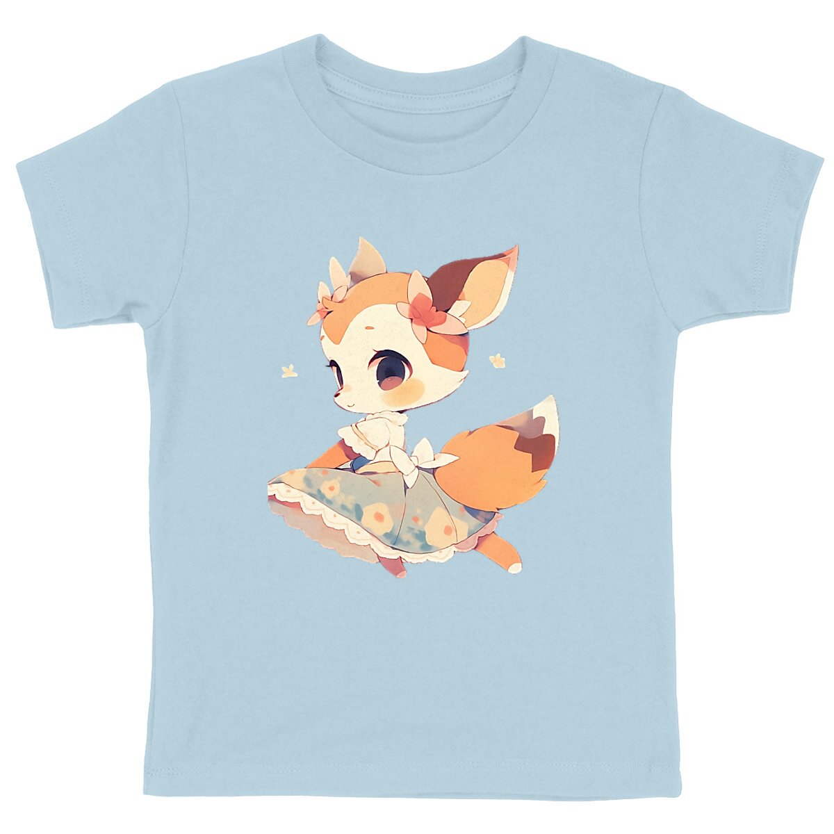T-SHIRT ENFANT 100% COTON BIO, Cute Bambi
