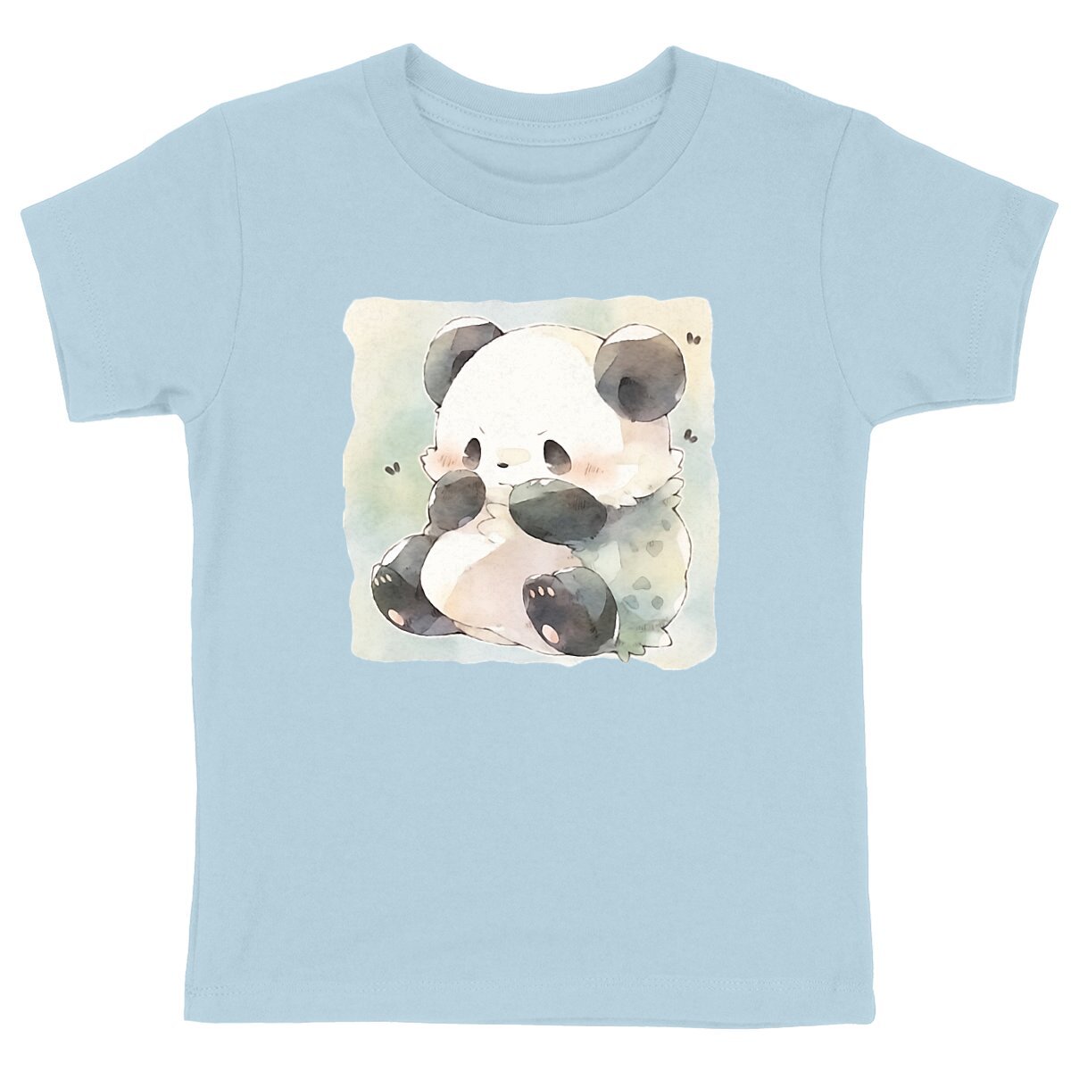 T-SHIRT ENFANT 100% COTON BIO, Cute Panda