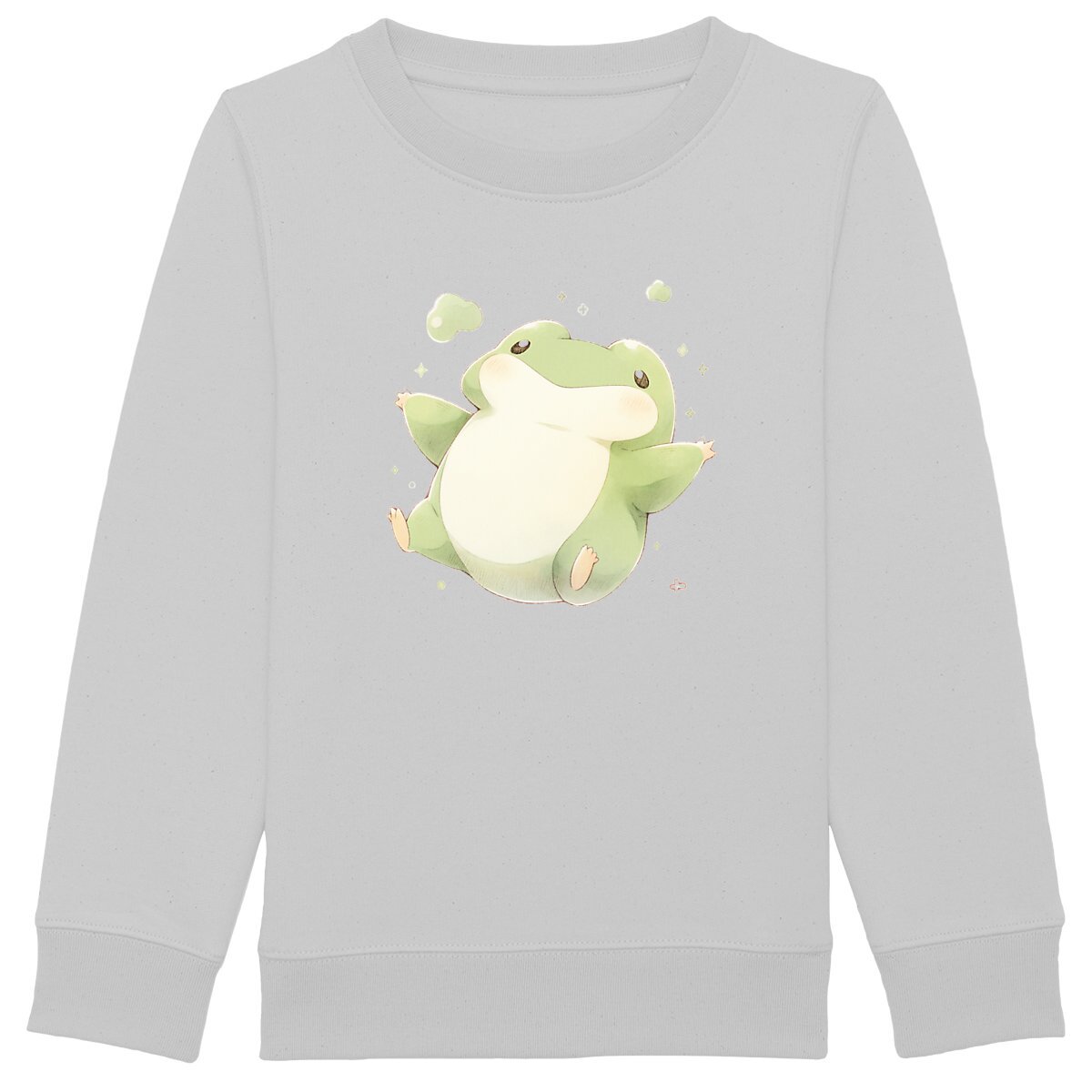 SWEAT-Shirt Unisexe en COTON BIO, Cute Frog