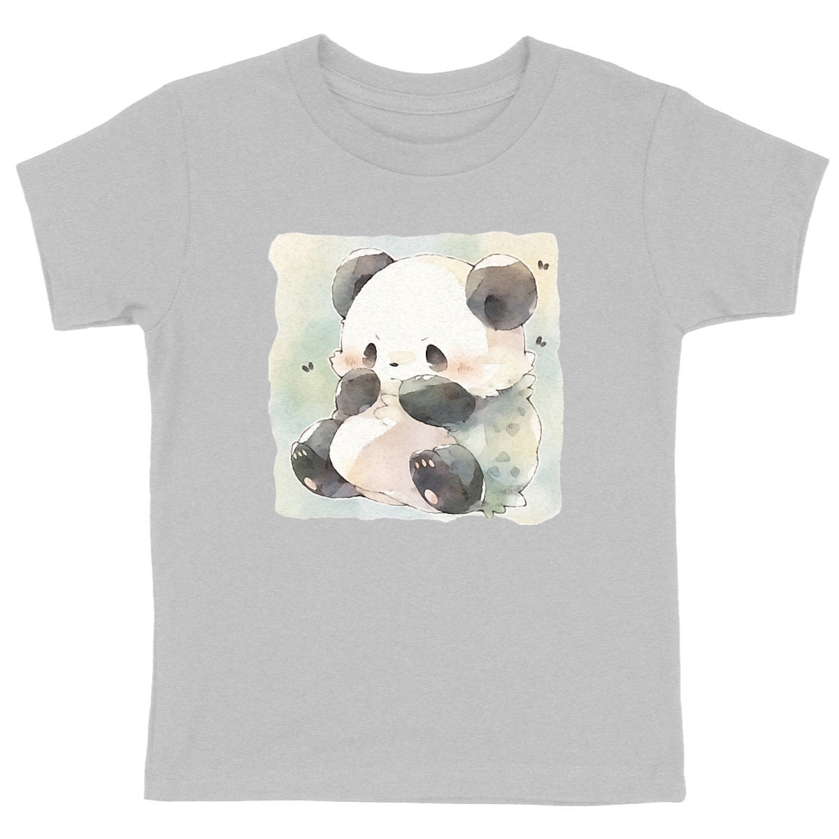 T-SHIRT ENFANT 100% COTON BIO, Cute Panda