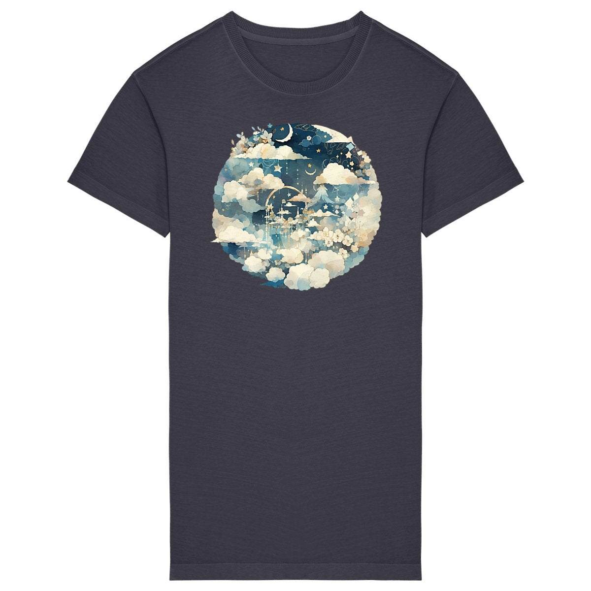 ROBE T-SHIRT 100% COTON BIO, Chic Cloud Mandala