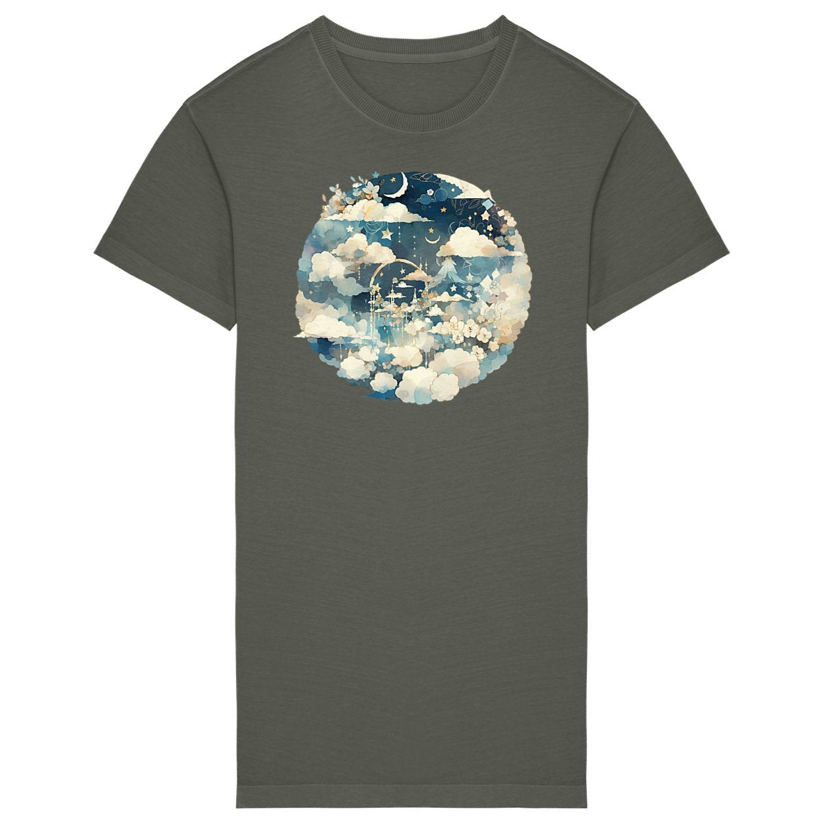 ROBE T-SHIRT 100% COTON BIO, Chic Cloud Mandala