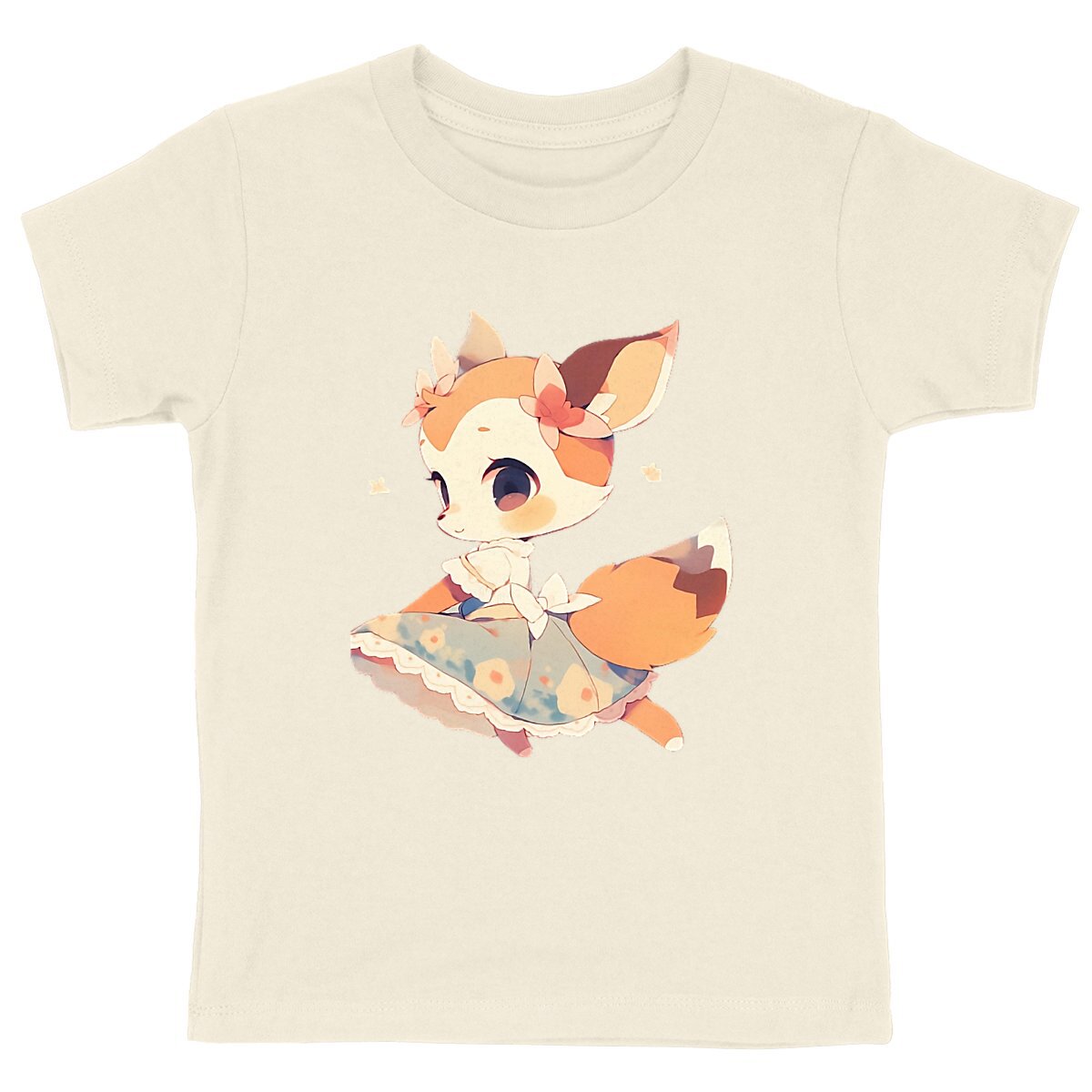 T-SHIRT ENFANT 100% COTON BIO, Cute Bambi
